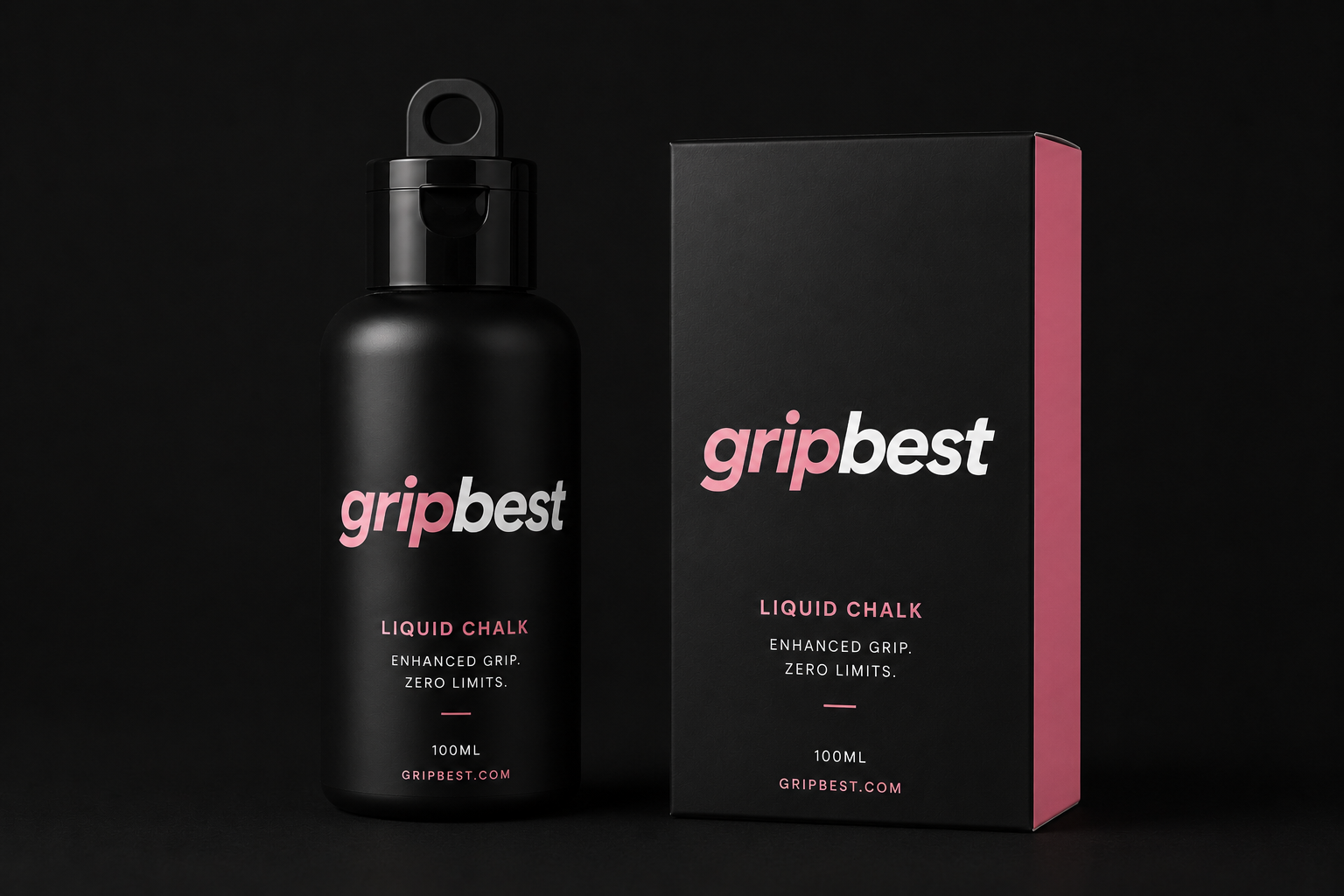 GripBest Liquid Chalk | No-Slip Gym Grip for Strength Training